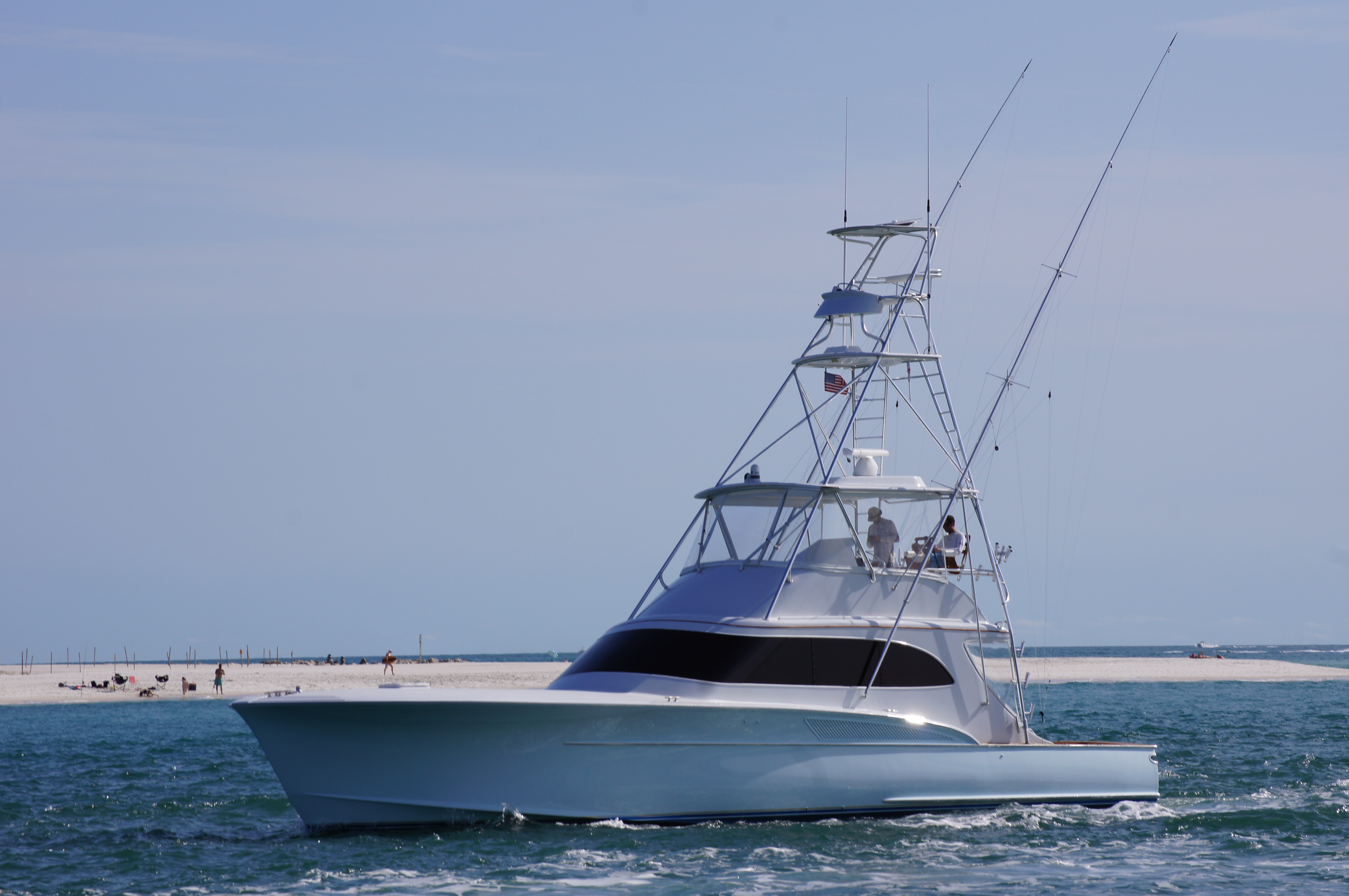 54 Foot Ricky Gillikin Sportsfishing Yacht on the Gulf Coast
